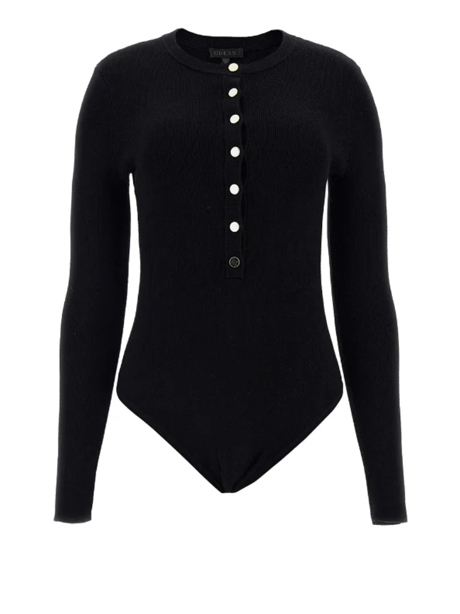 detail Guess dámské černé pletené body