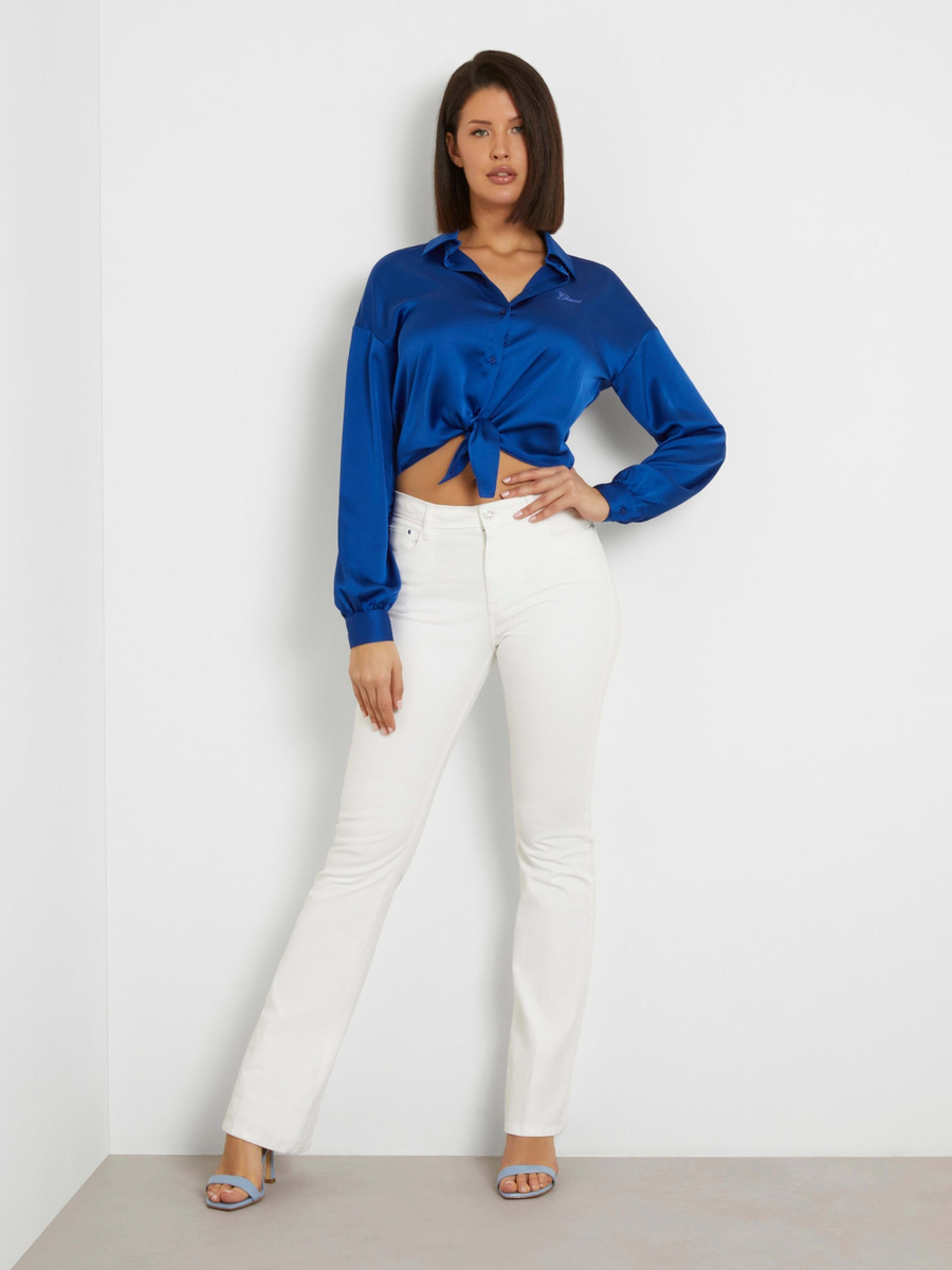 detail Guess dámská modrá košile