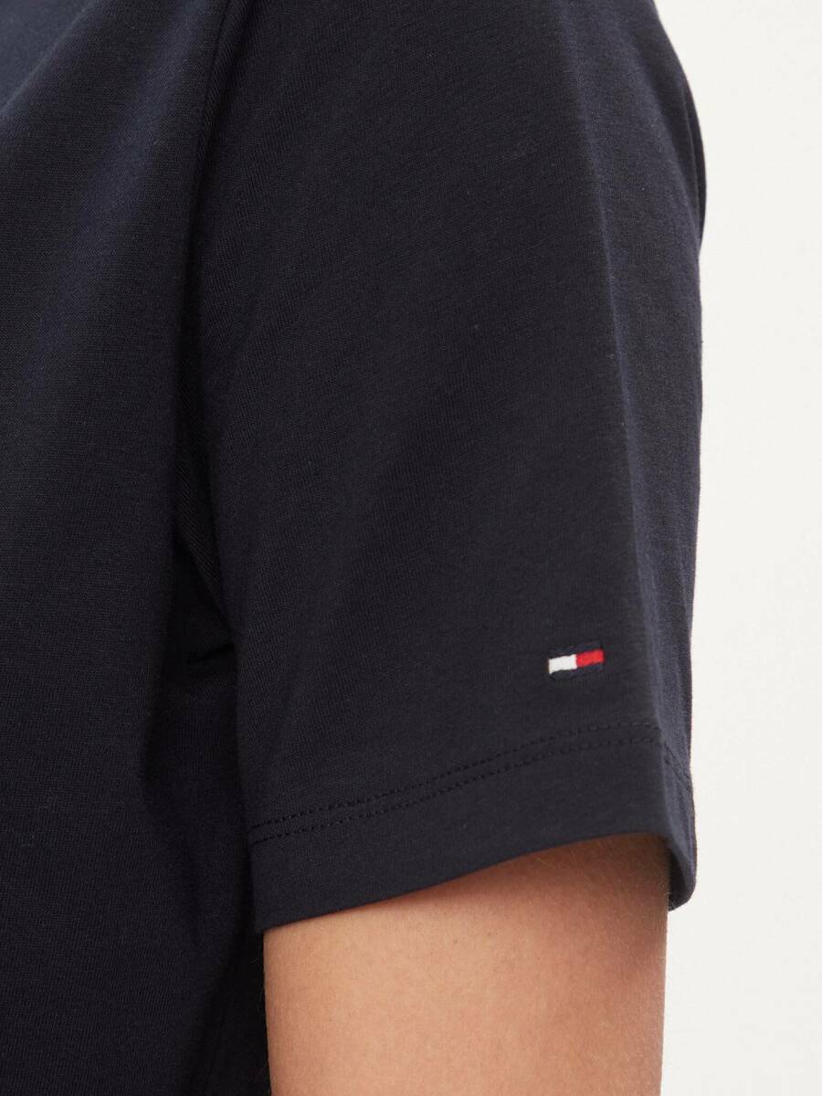 detail Tommy Hilfiger dámské tmavě modré šaty