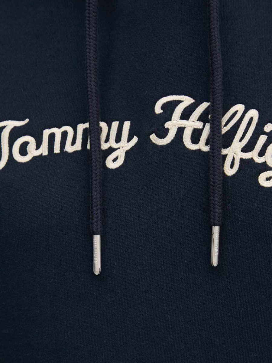 detail Tommy Hilfiger dámská tmavě modrá mikina