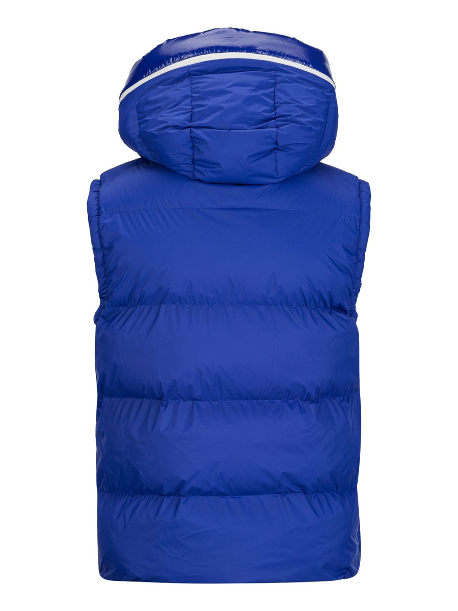 detail 19V69 Pánská modrá vesta