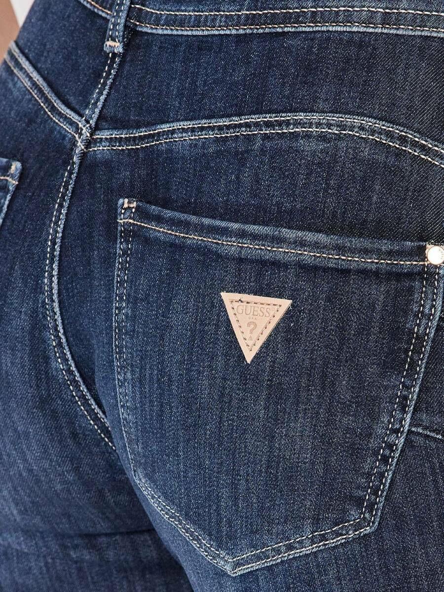 detail Guess dámské tmavě modré džíny