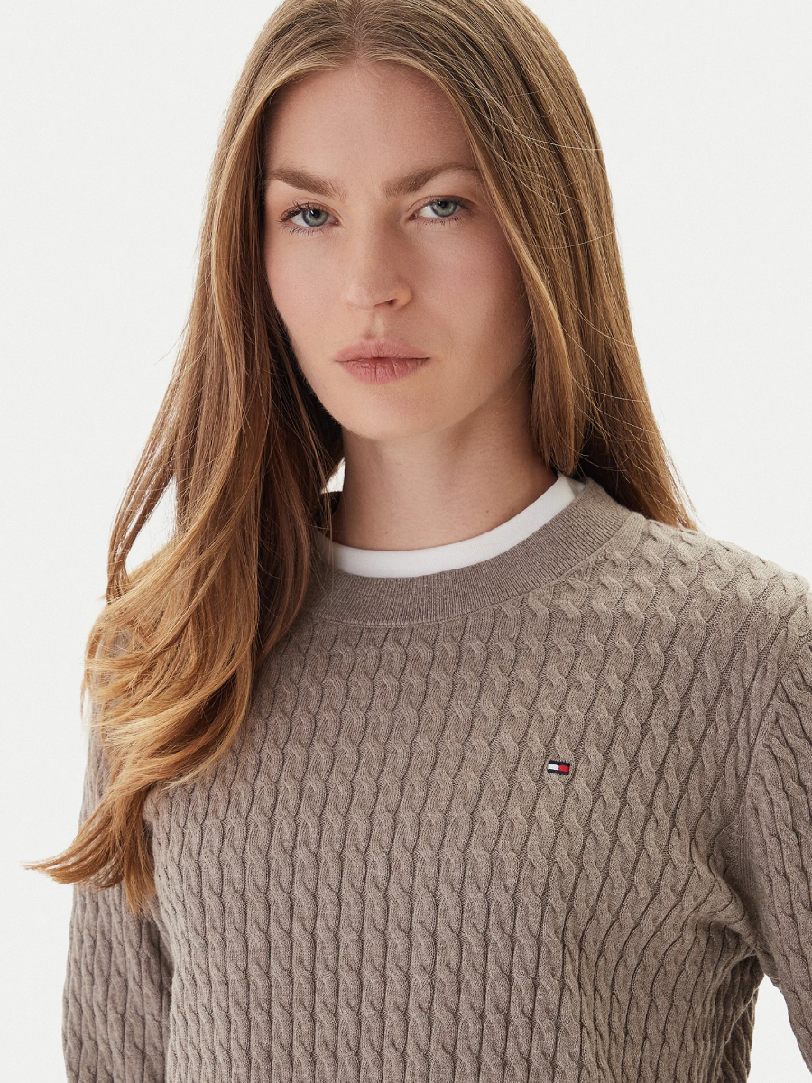 detail Tommy Hilfiger dámsky svetr