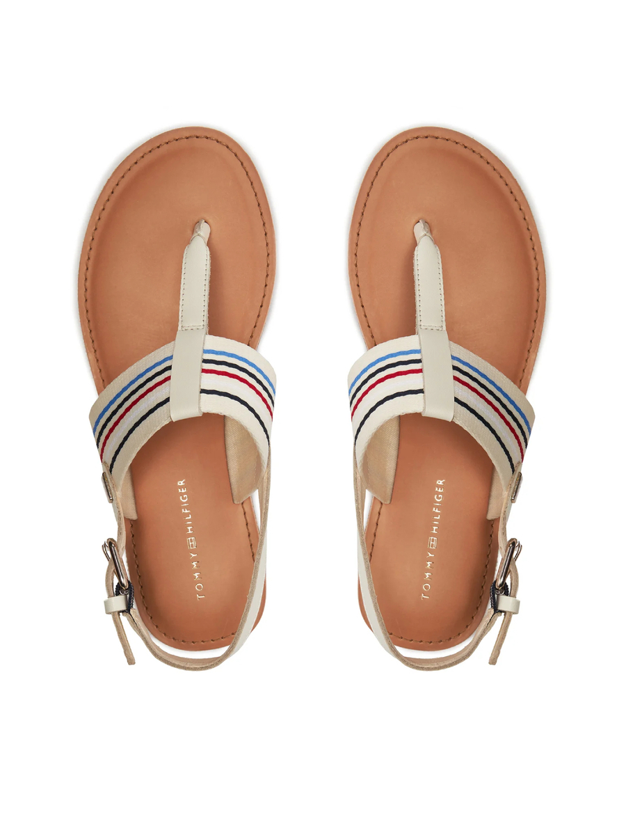 detail Tommy Hilfiger dámské béžové sandály