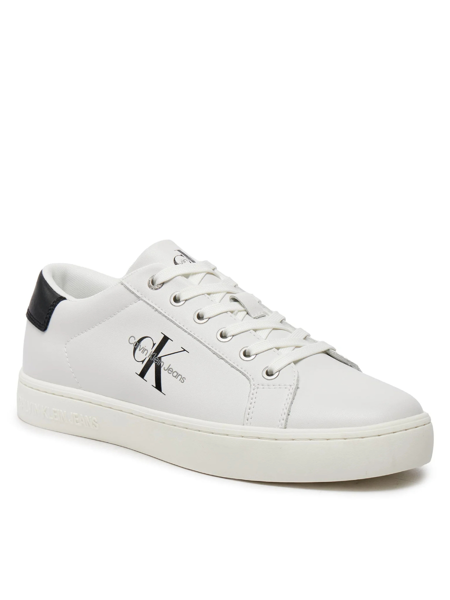 detail Calvin Klein pánské bílé tenisky