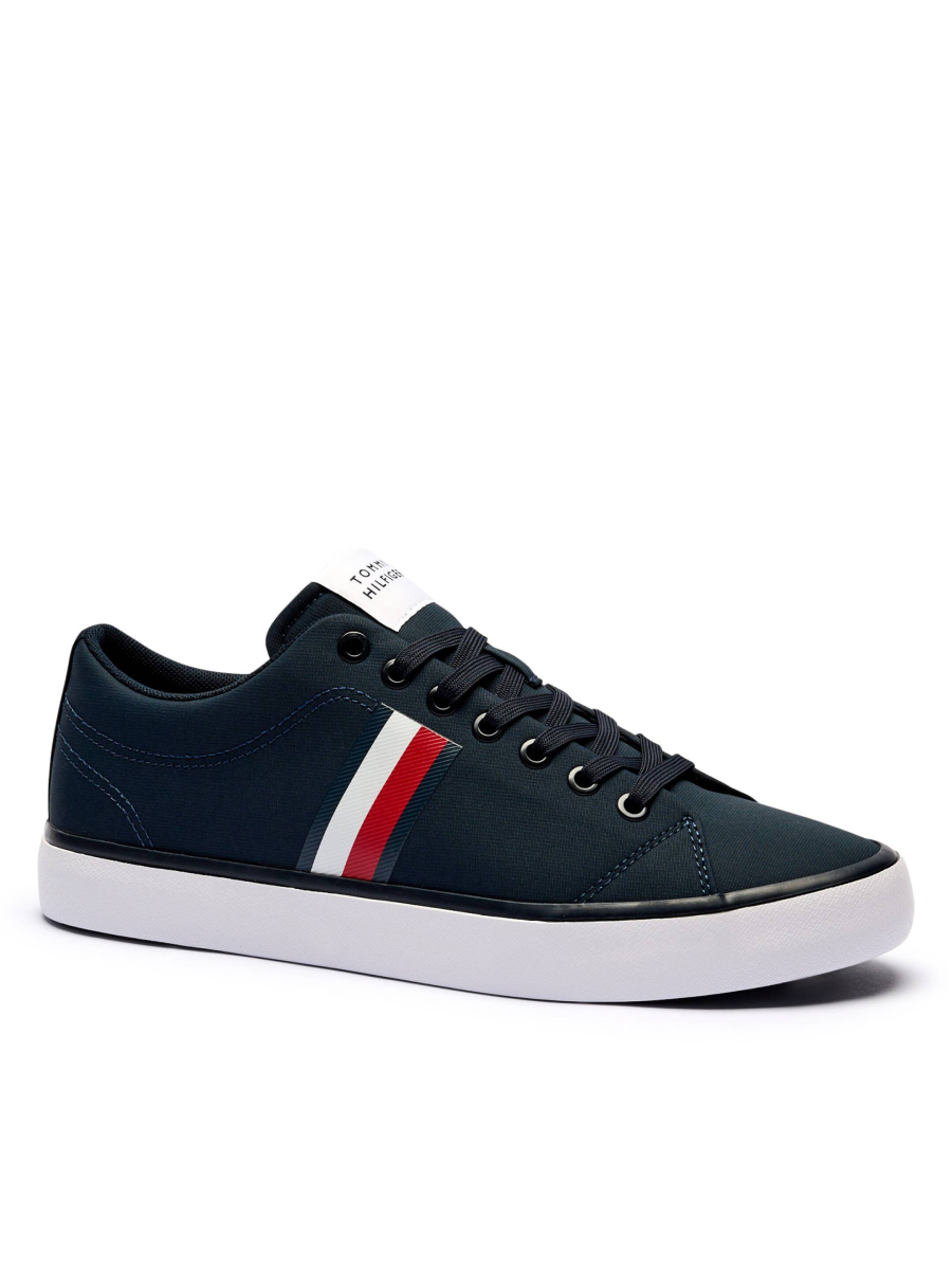 detail Tommy Hilfiger pánské tmavě modré tenisky