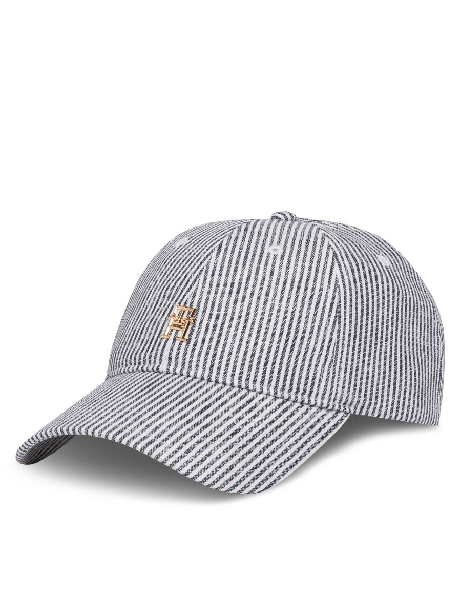detail Tommy Hilfiger tmavomodrá  kšiltovka