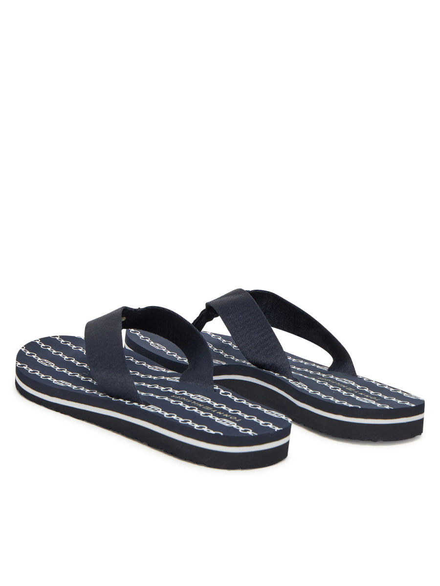 detail Tommy Hilfiger dámské tmavěmodré žabky