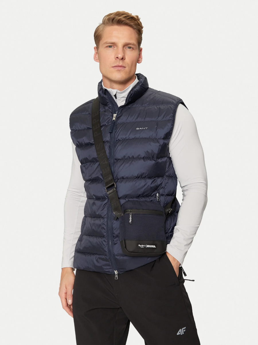 detail Pepe Jeans pánská tmavě modrá taška přes rameno