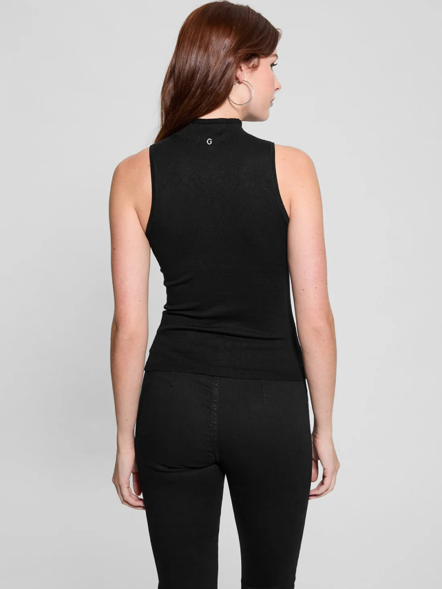detail Guess dámský černý top