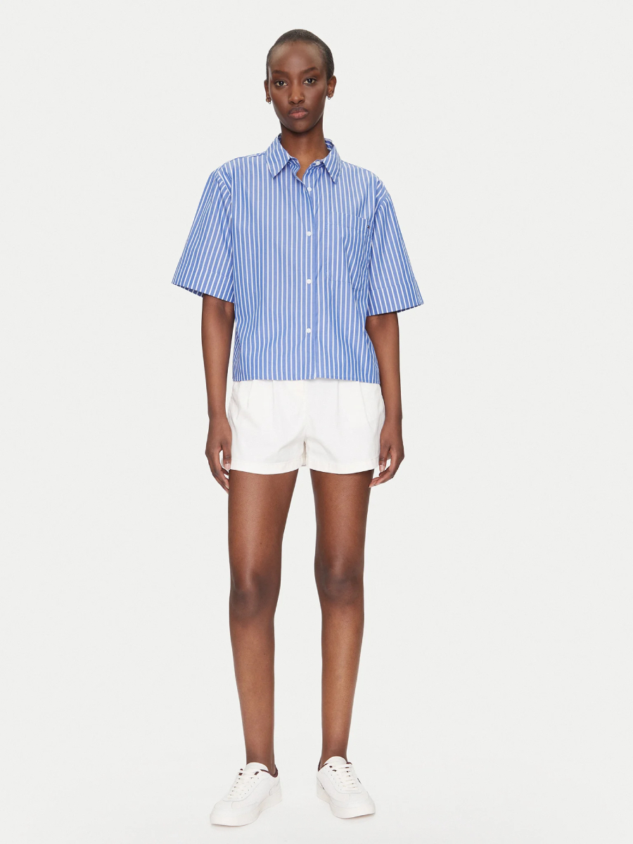 detail Tommy Hilfiger dámská pruhovaná košile