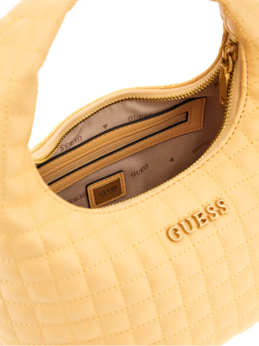 detail Guess dámská žlutá kabelka