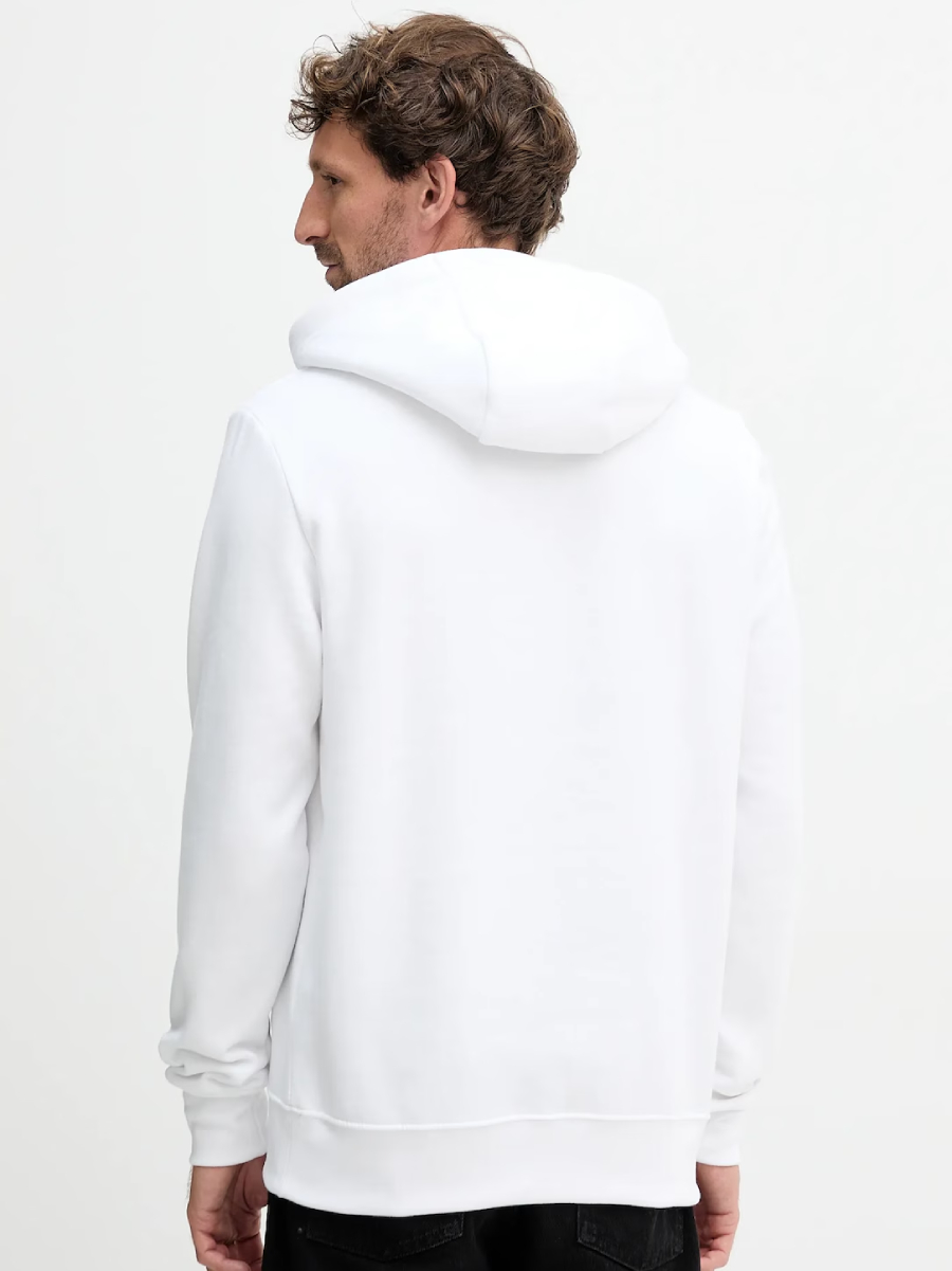 detail Tommy Hilfiger pánská bílá mikina