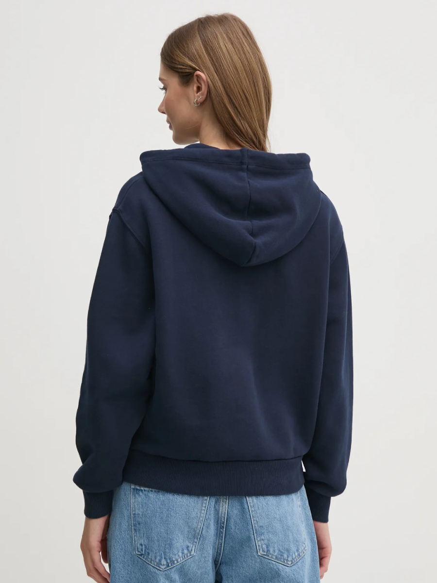 detail Tommy Hilfiger dámská tmavě modrá mikina