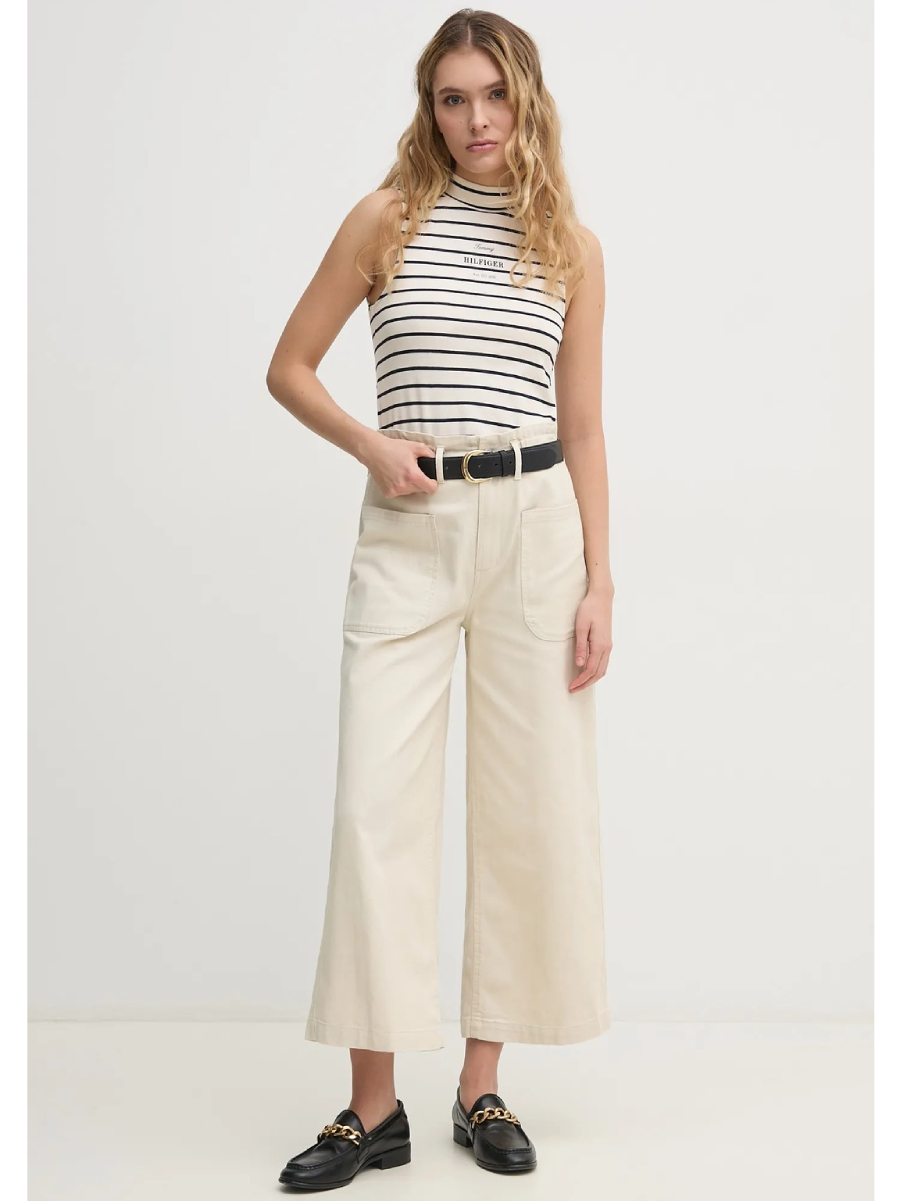 detail Tommy Hilfiger dámský pruhovaný top