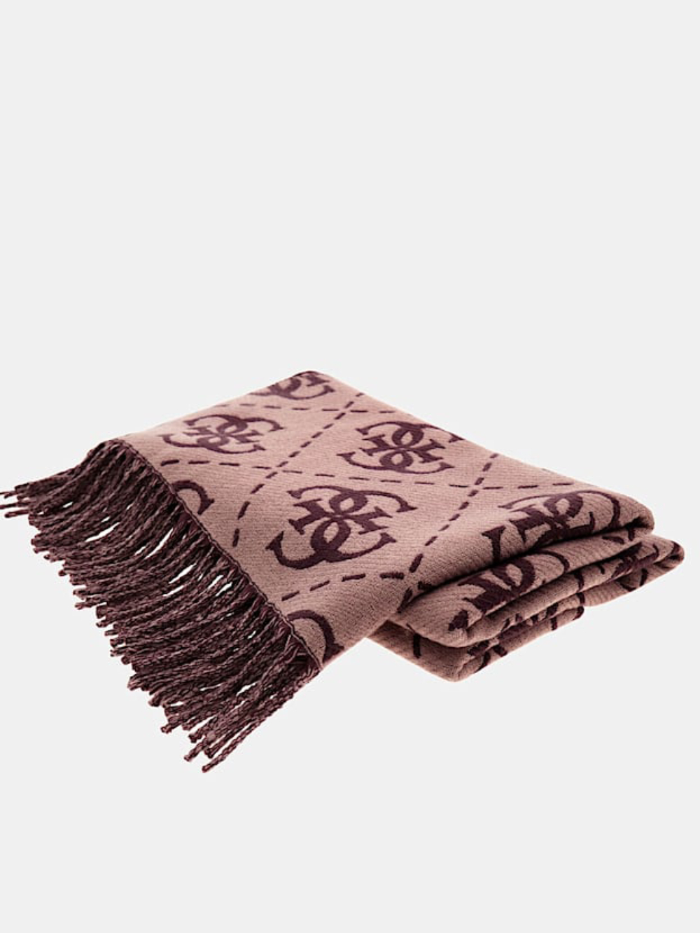 detail Guess dámská vínová šála