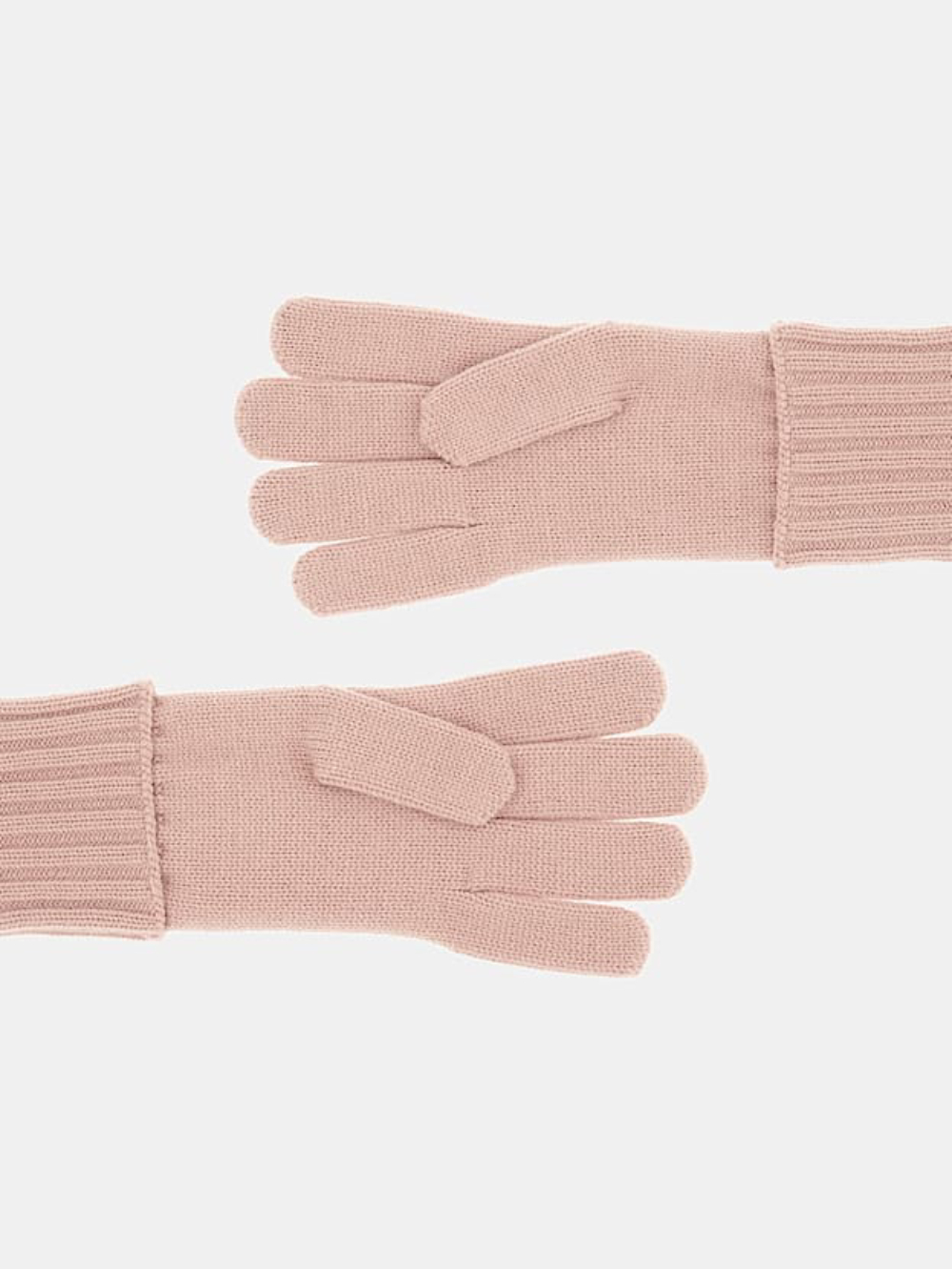 detail Guess dámské růžové rukavice