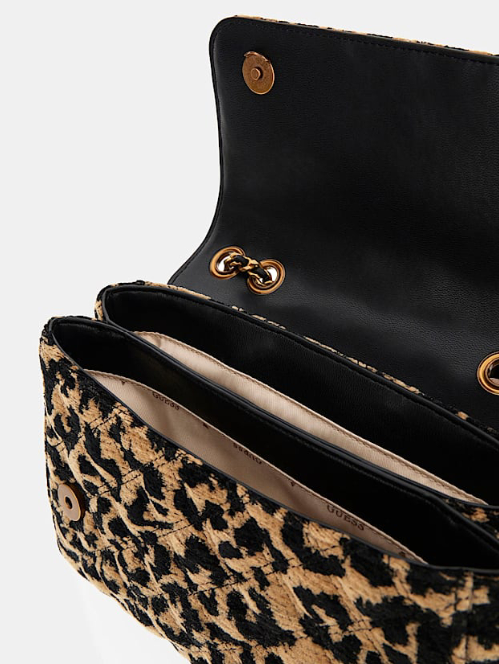 detail Guess dámská kabelka se zvířecím vzorem