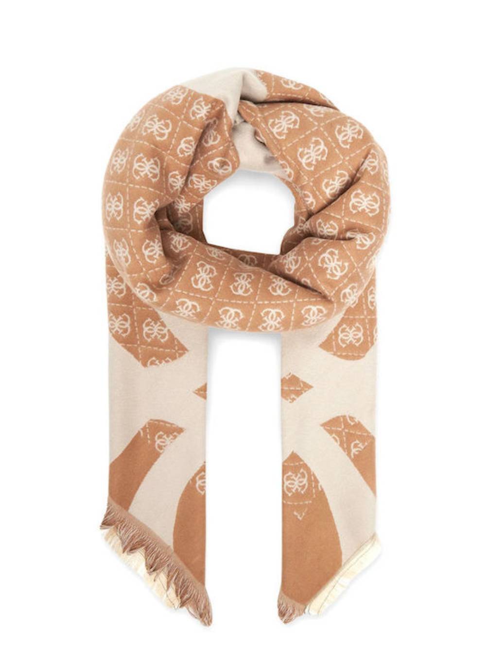 detail Guess dámská béžová šála