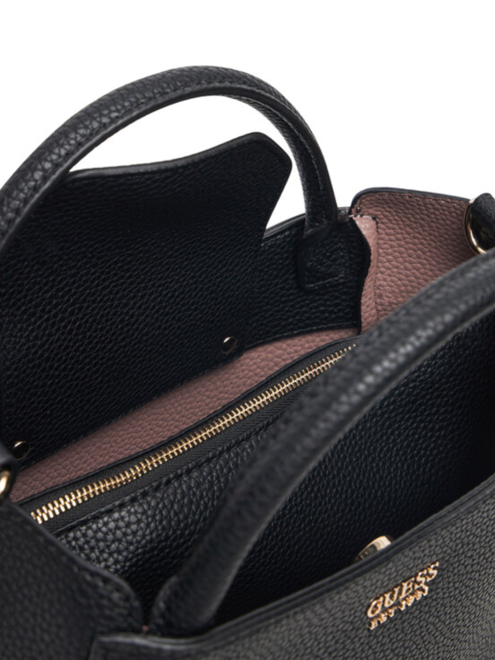 detail Guess dámská černá kabelka 