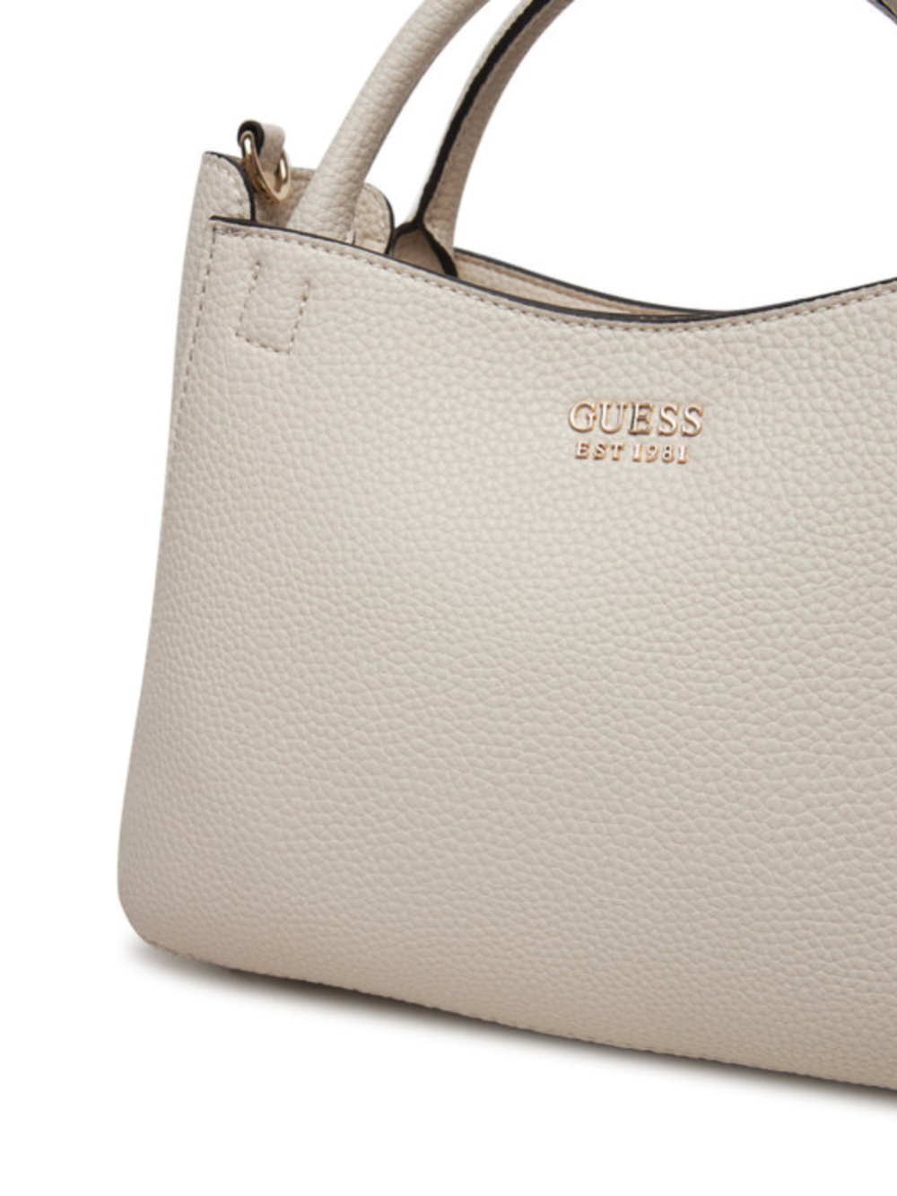 detail Guess dámská krémová  kabelka 