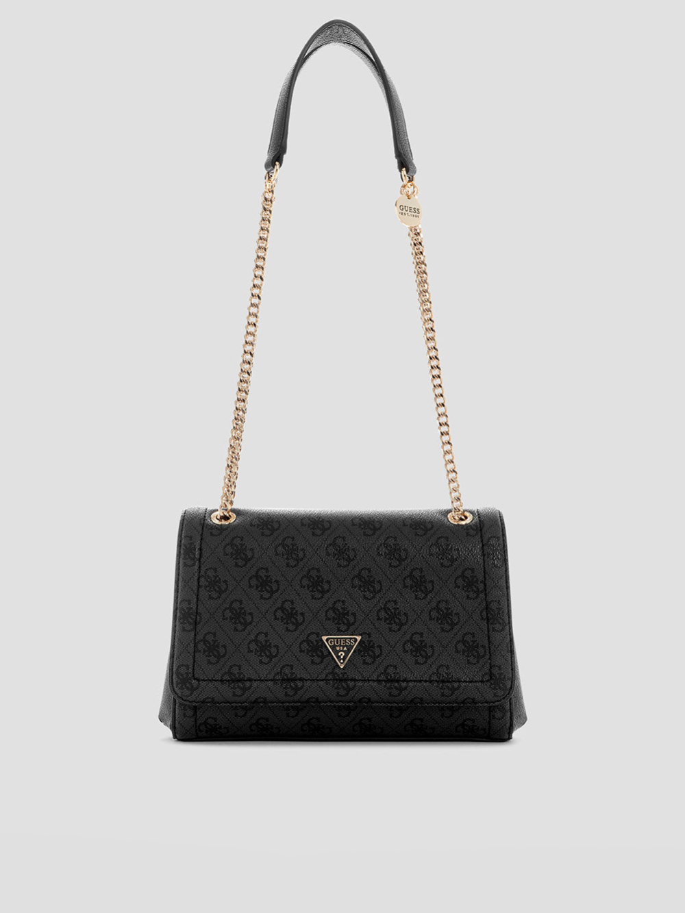 detail Guess dámská šedá kabelka