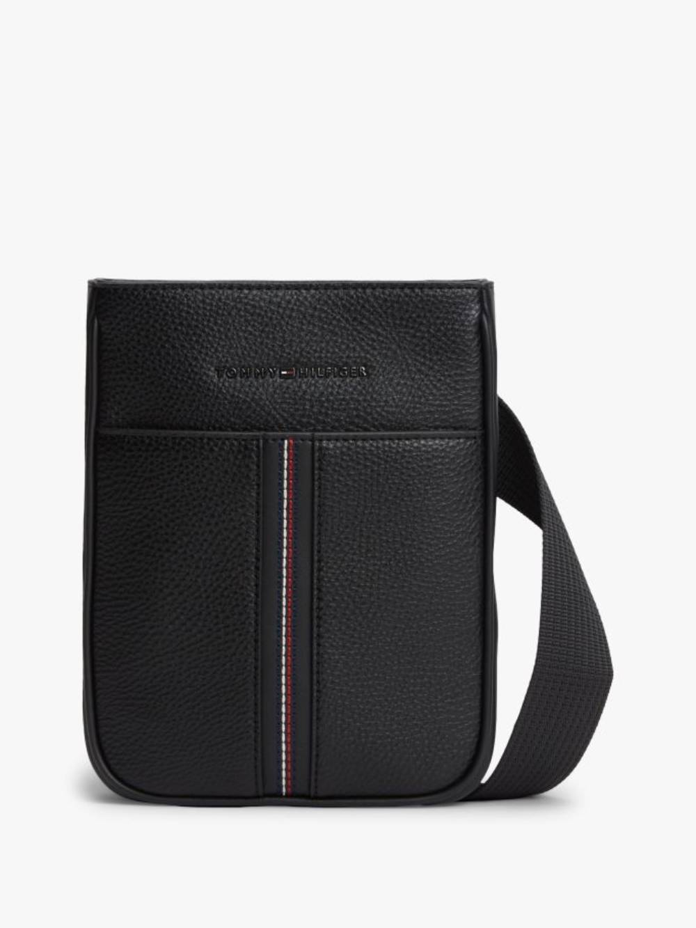 detail Tommy Hilfiger pánská černá taška 
