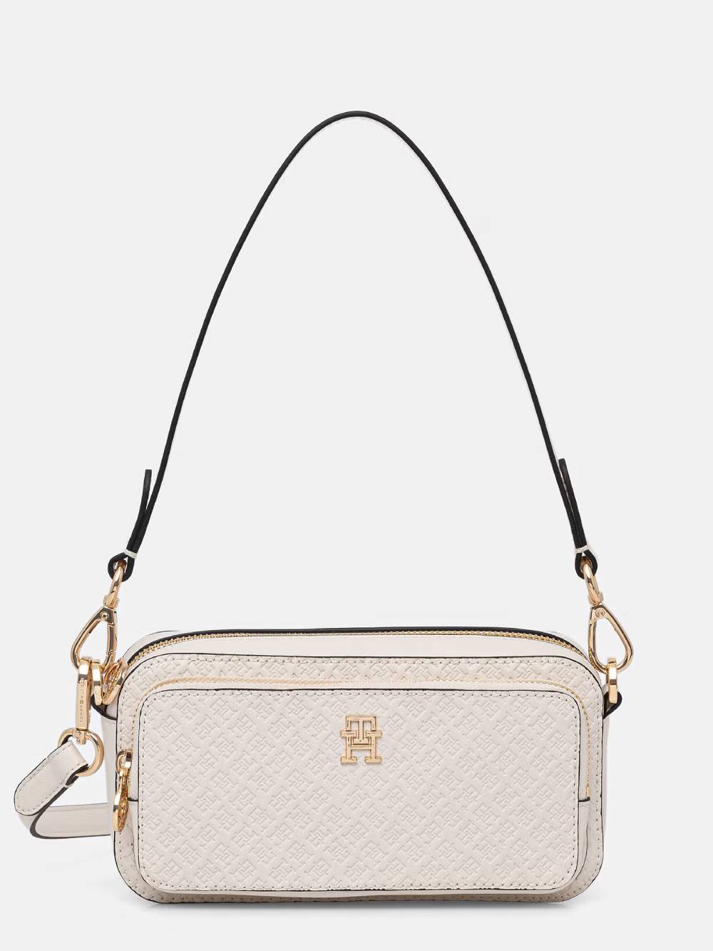 detail Tommy Hilfiger dámská krémová kabelka