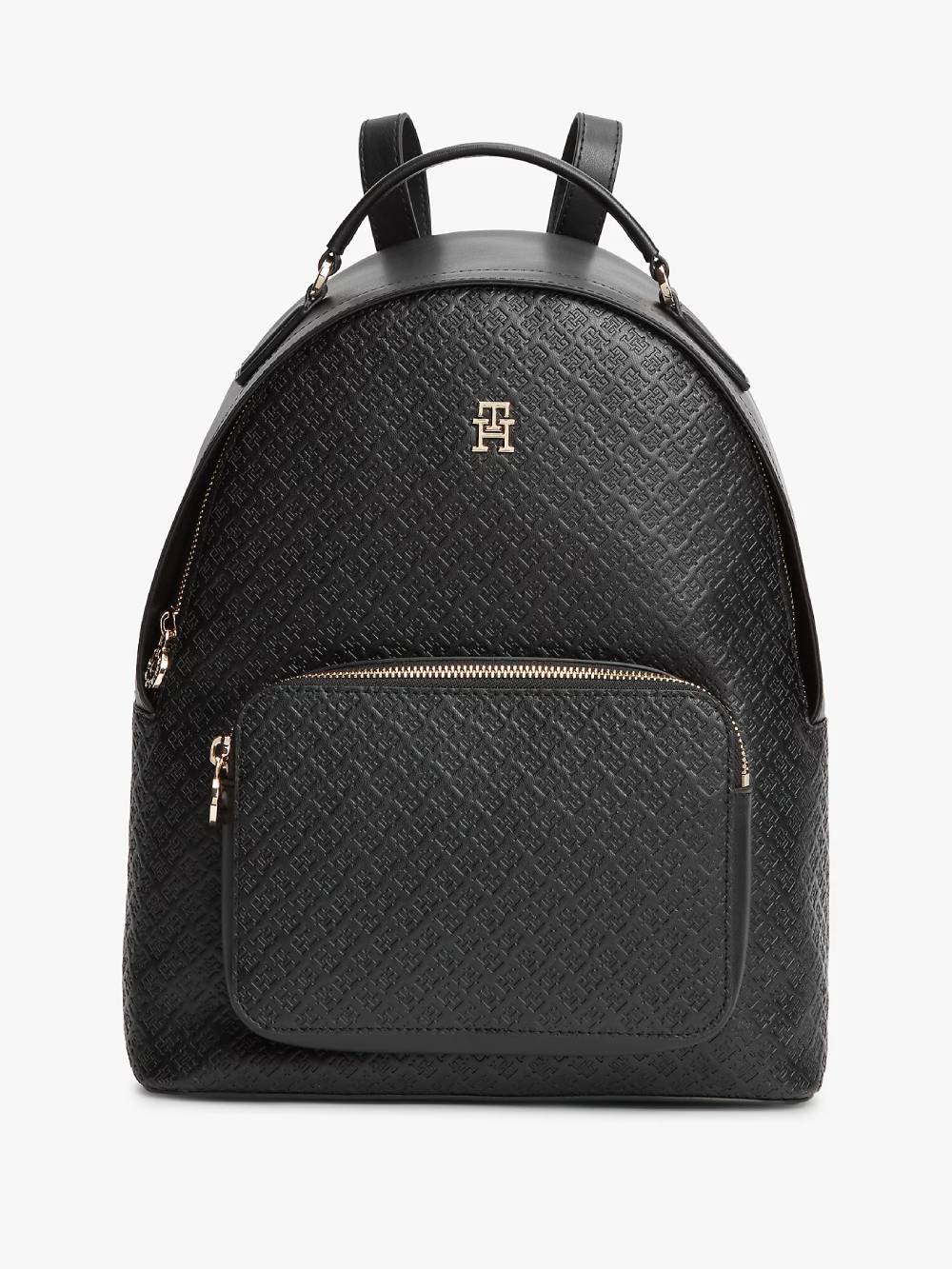 detail Tommy Hilfiger dámský černý batoh