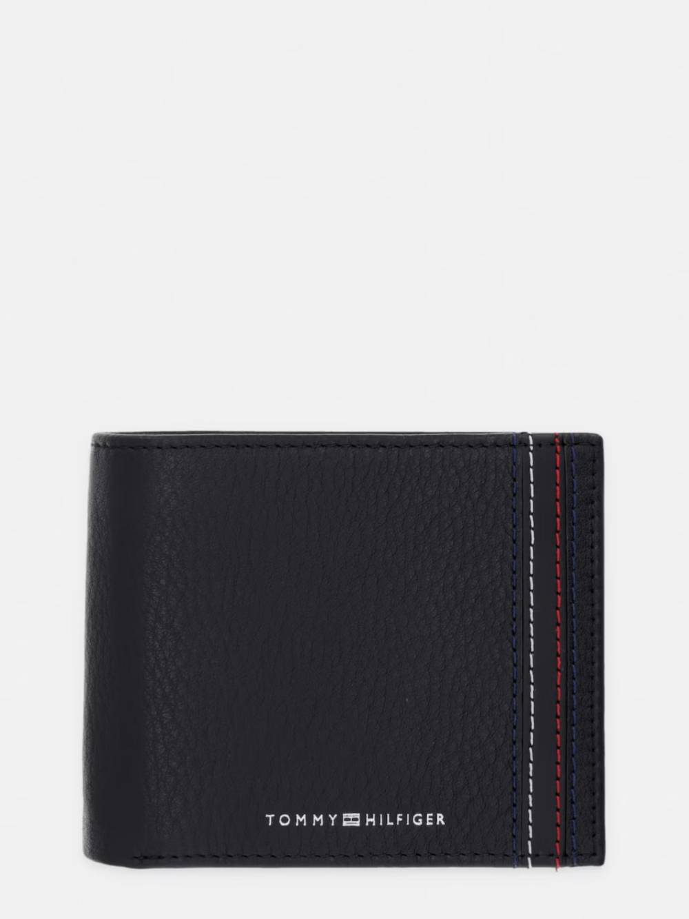 detail Tommy Hilfiger pánská černá peněženka