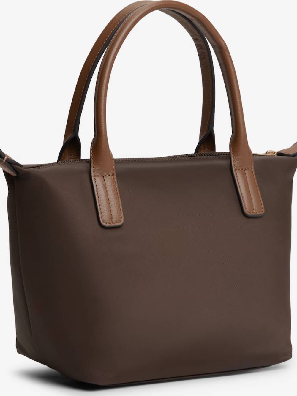 detail Tommy Hilfiger dámská hnědá kabelka