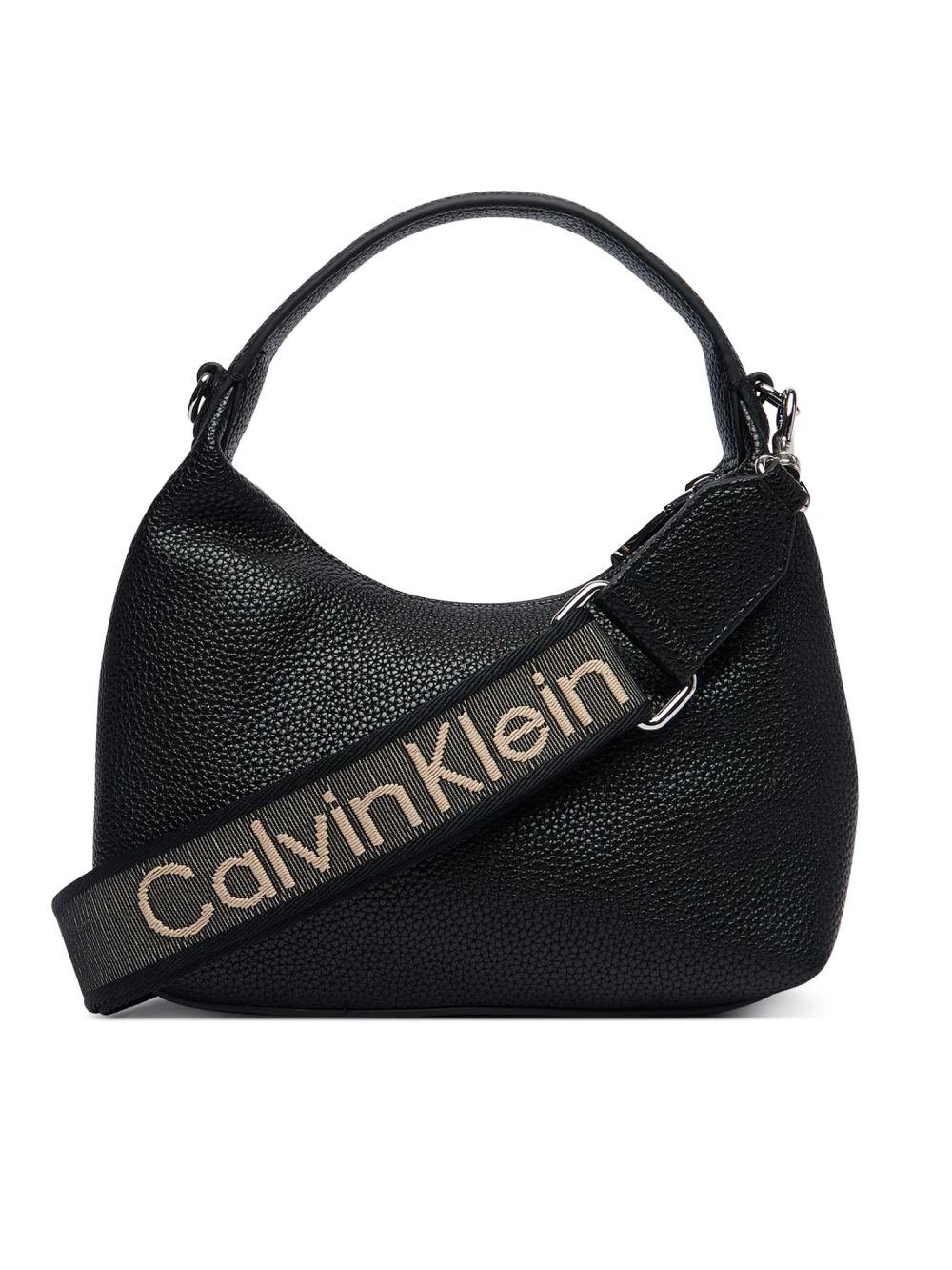 detail Calvin Klein dámská černá kabelka