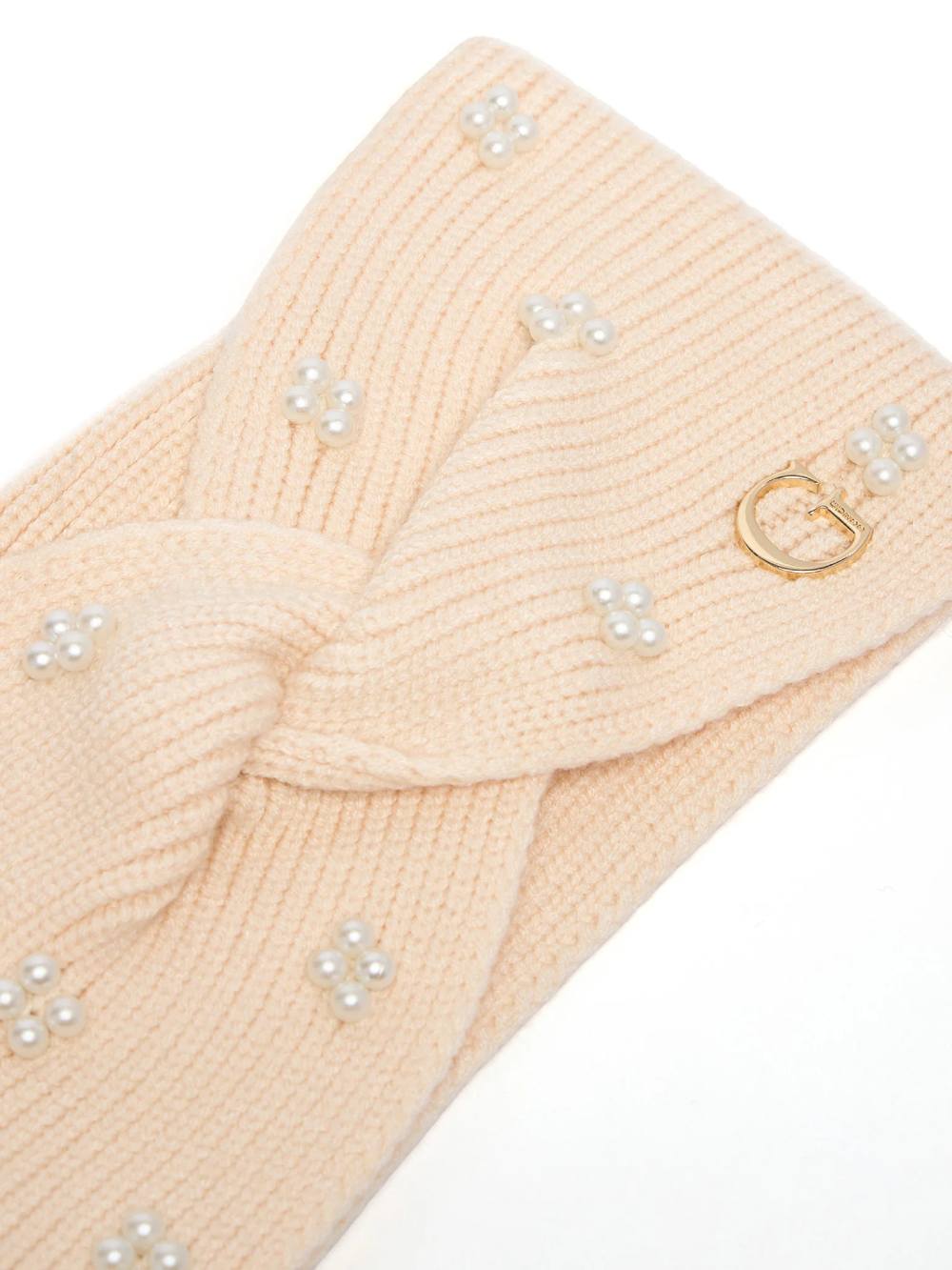 detail Guess dámská béžová čelenka