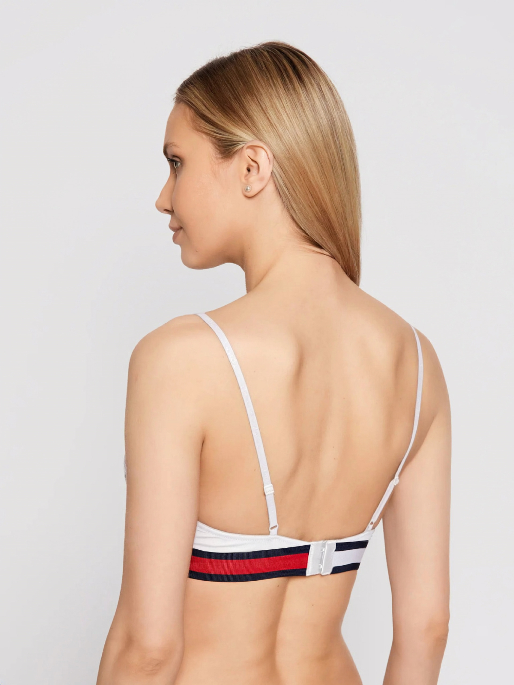 detail Tommy Hilfiger dámská bílá podprsenka