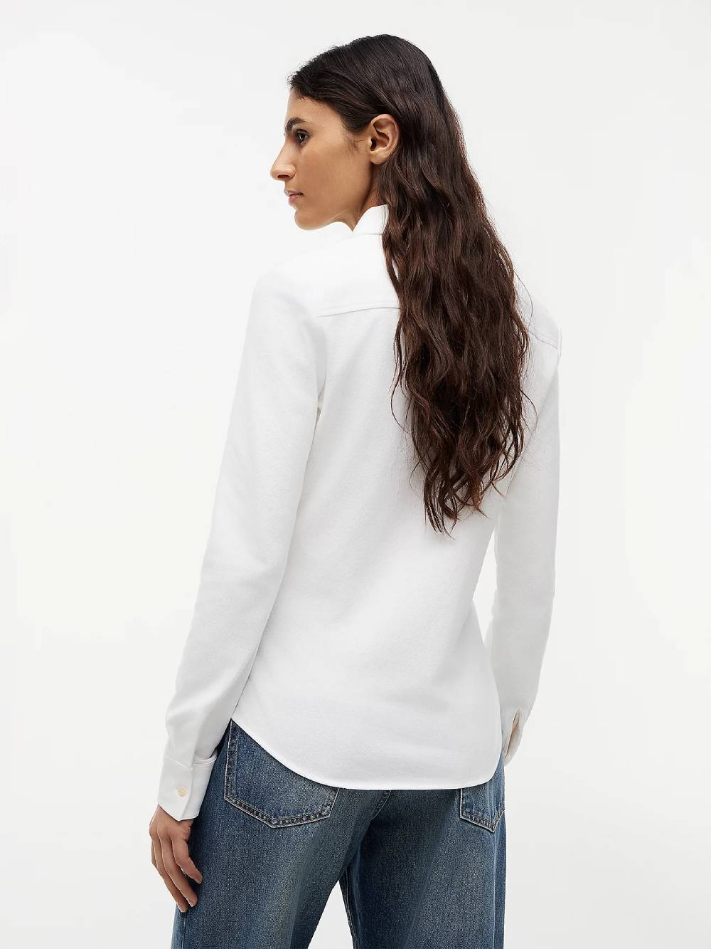 detail Tommy Hilfiger dámská bílá košile