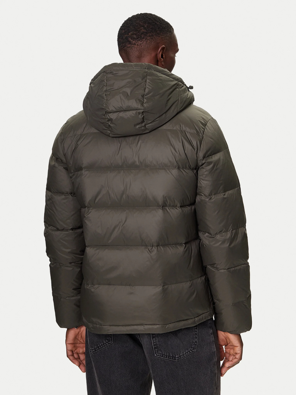 detail Calvin Klein pánská khaki bunda