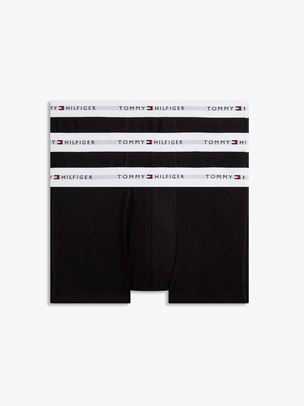 detail Tommy Hilfiger pánské černé boxerky