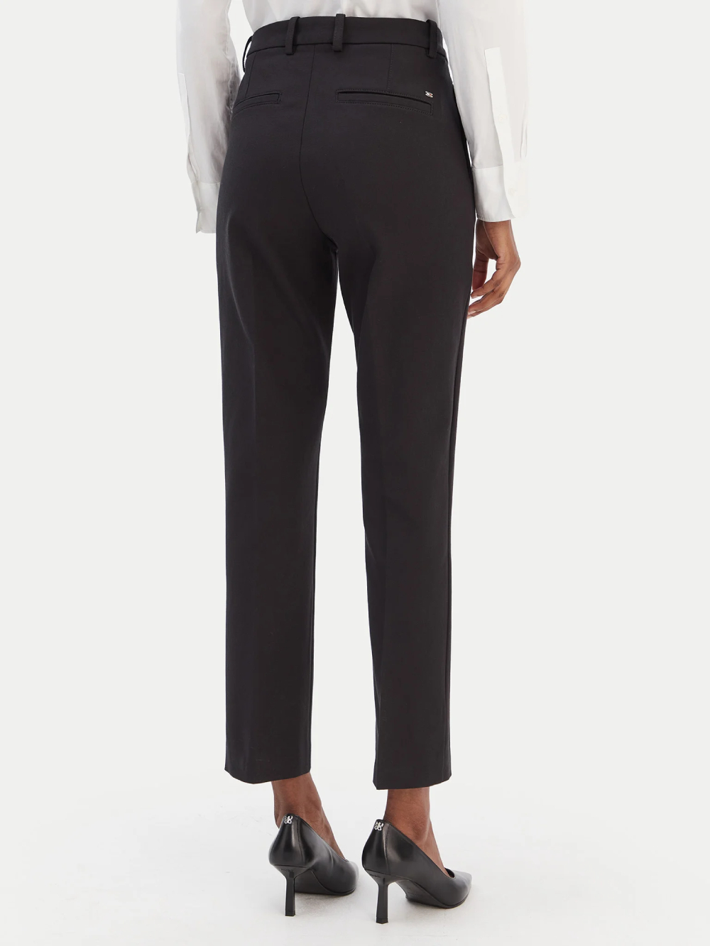 detail Tommy Hilfiger dámské černé kalhoty