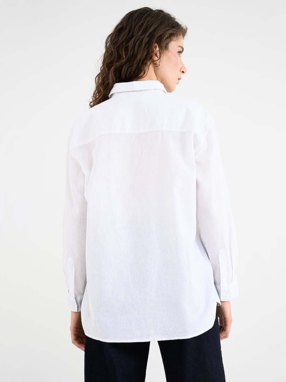 detail Pepe Jeans dámská bílá košile