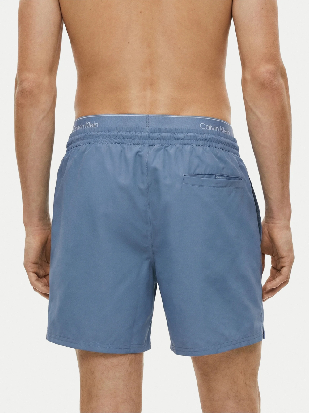 detail Calvin Klein pánské světle modré plavky