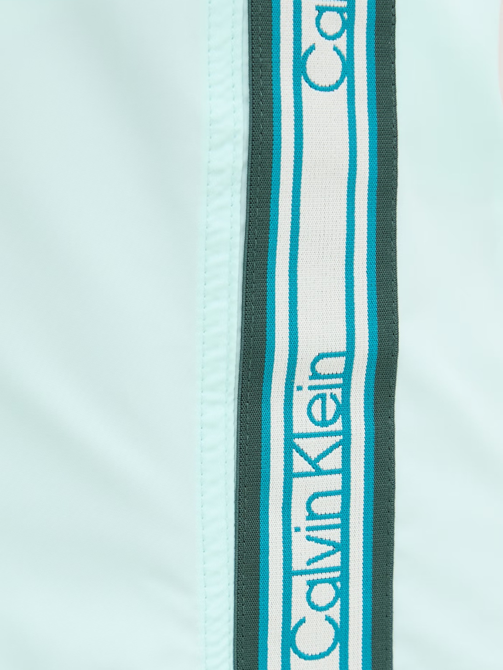 detail Calvin Klein pánské tyrkysové plavky
