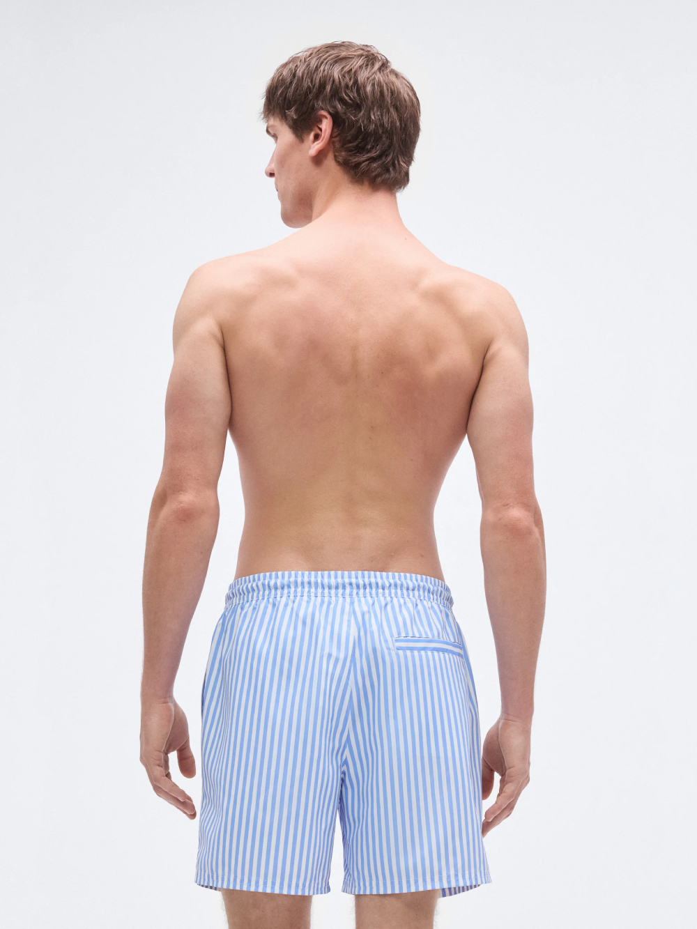 detail Calvin Klein pánské pruhované plavky