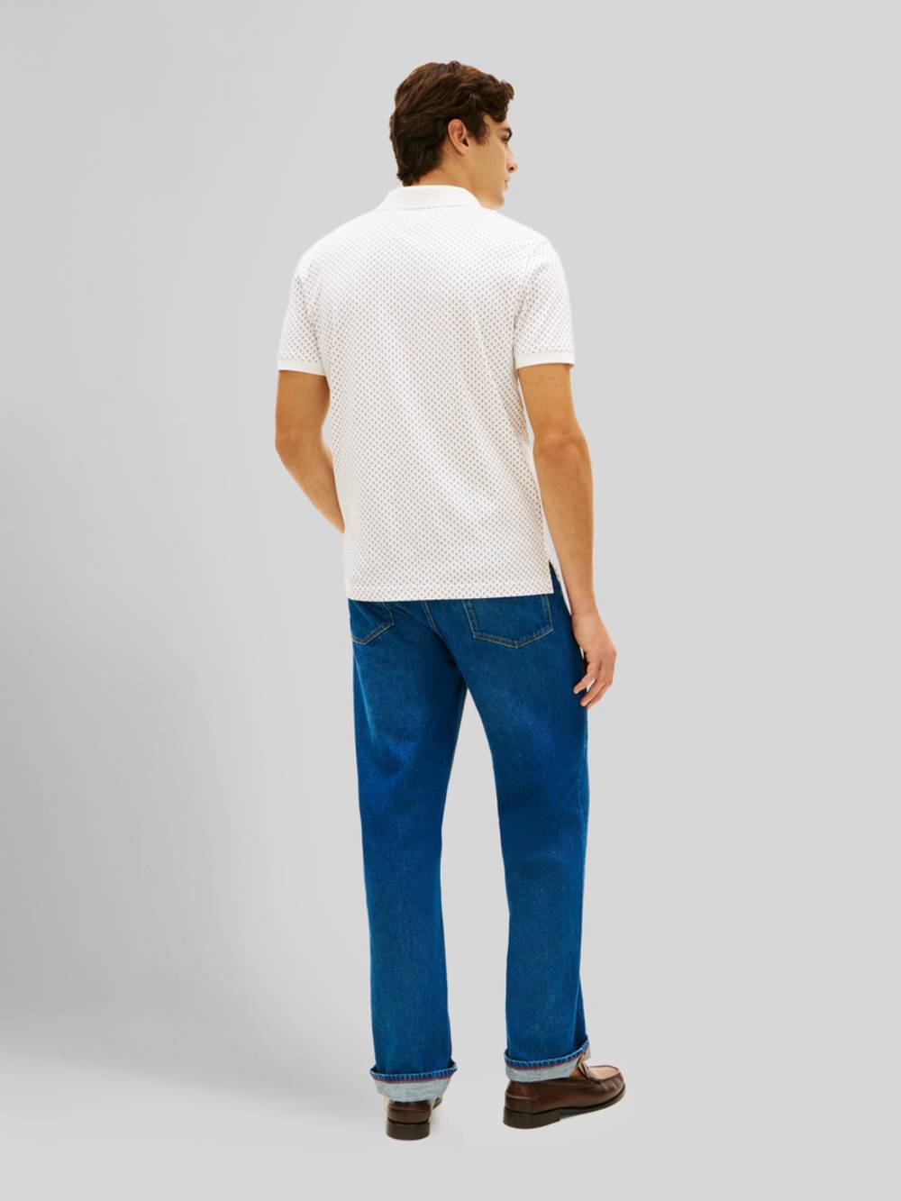detail Tommy Hilfiger pánské polo tričko