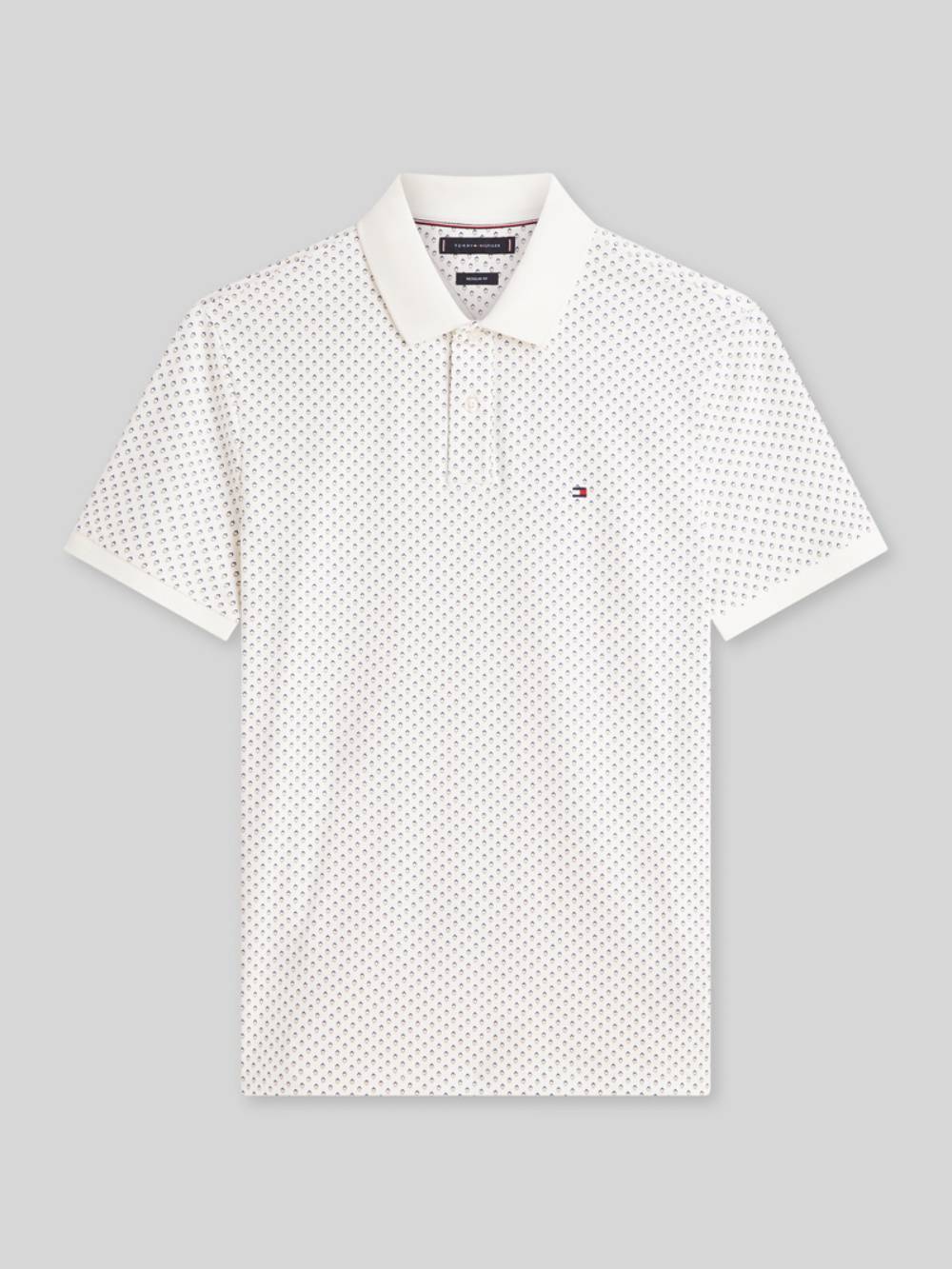 detail Tommy Hilfiger pánské polo tričko
