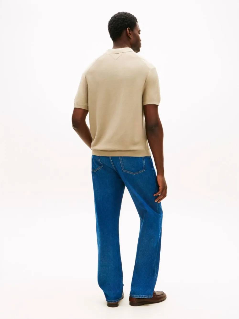 detail Tommy Hilfiger pánské polo tričko