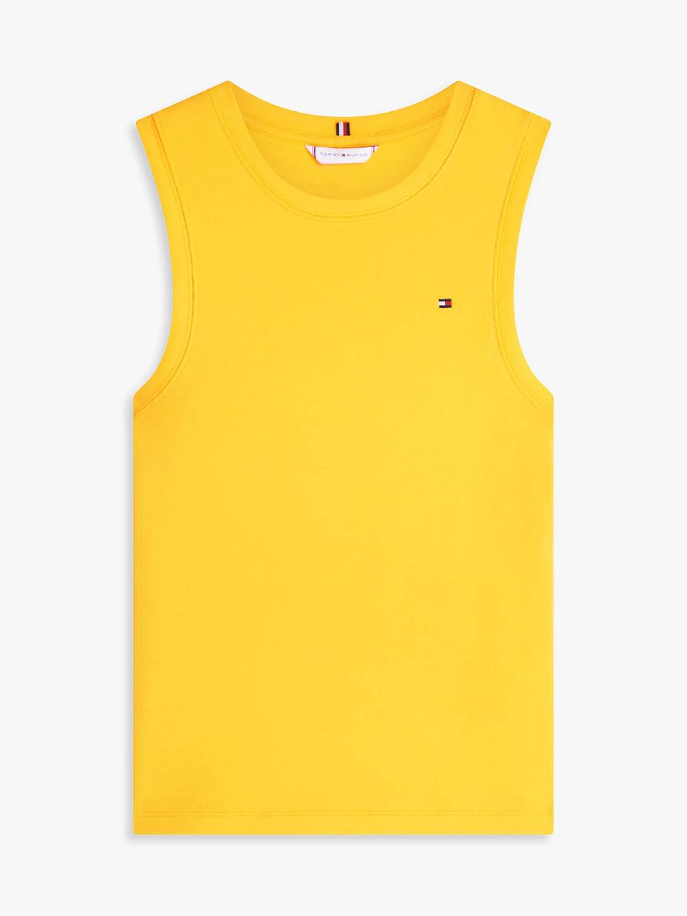 detail Tommy Hilfiger dámské oranžové tílko