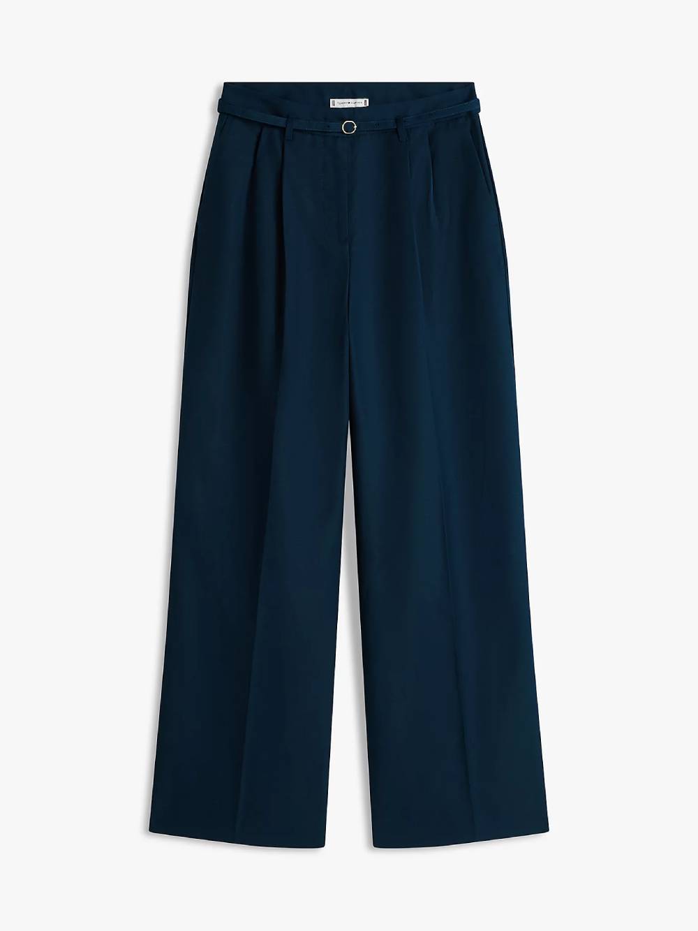 detail Tommy Hilfiger dámské modré kalhoty