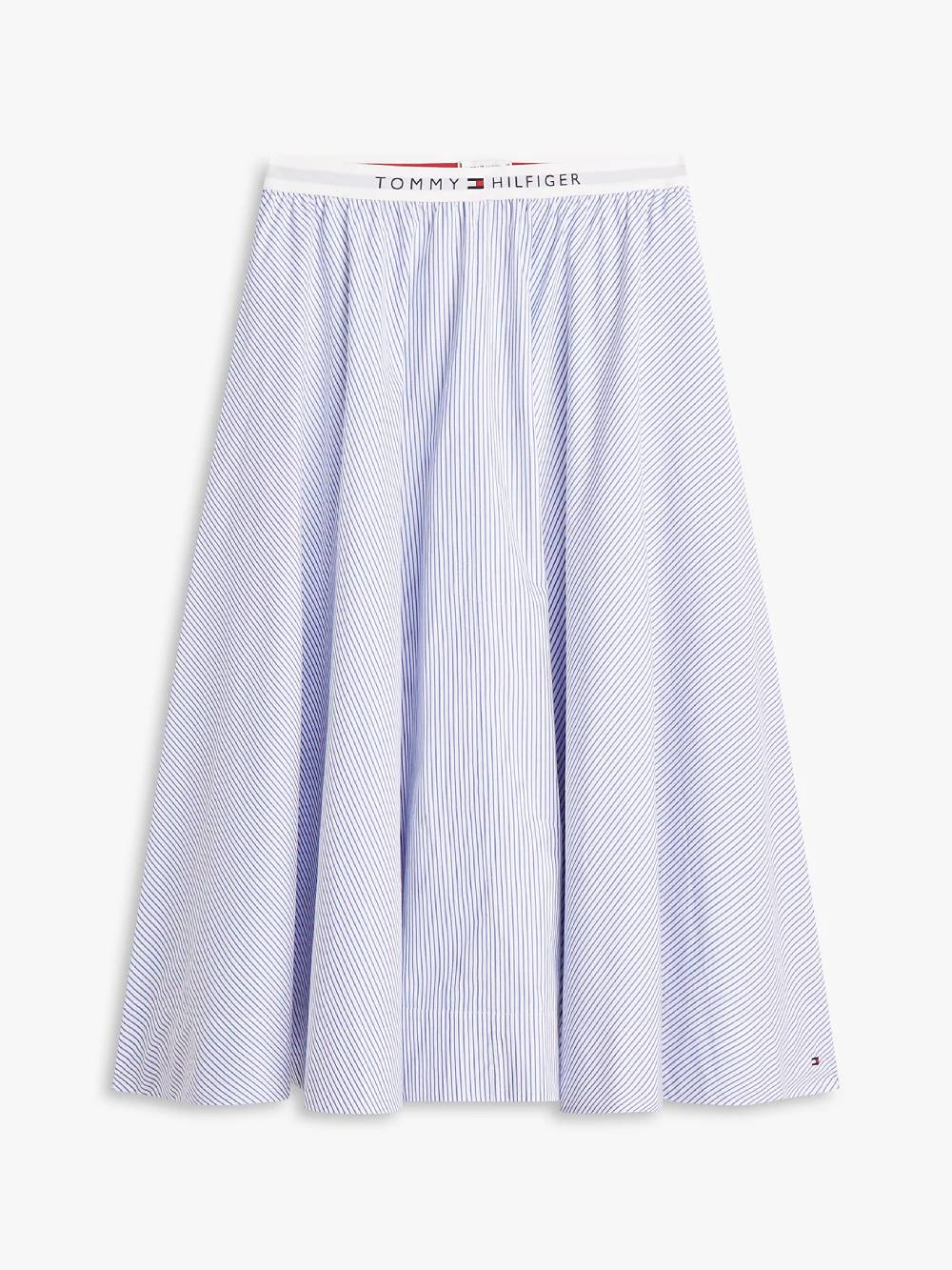 detail Tommy Hilfiger dámská modrá  sukně