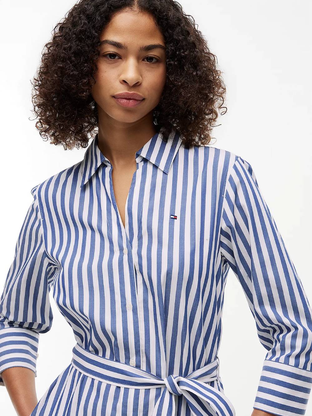 detail Tommy Hilfiger dámské  košilové šaty