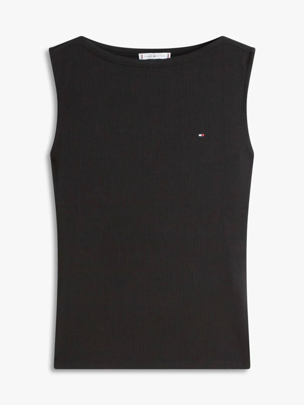 detail Tommy Hilfiger dámské černé tílko